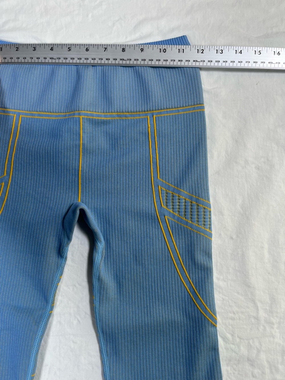Fabletics 2 pc Ribbed Set Extra Small Sports Bra and Small Leggings - Picture 10 of 15